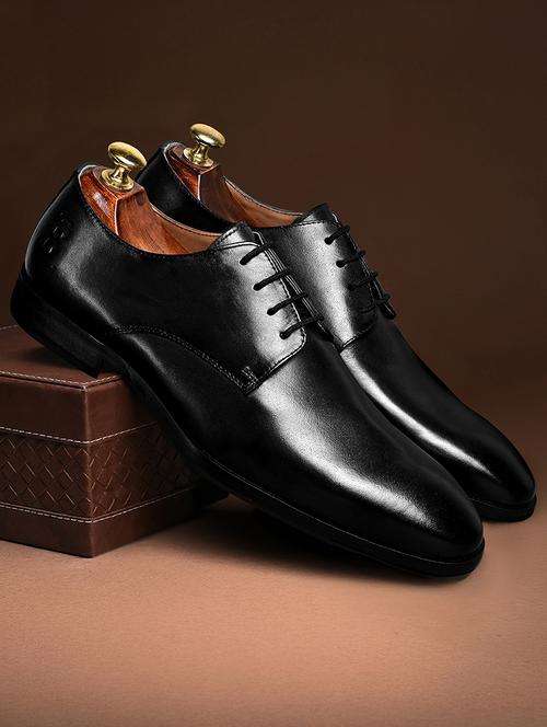 men black lace-up derby - 22307664 - Very Small Image - 1