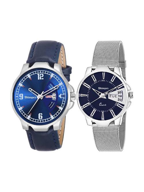 classic edge analog watch set of 2  - 22315697 - Very Small Image - 1