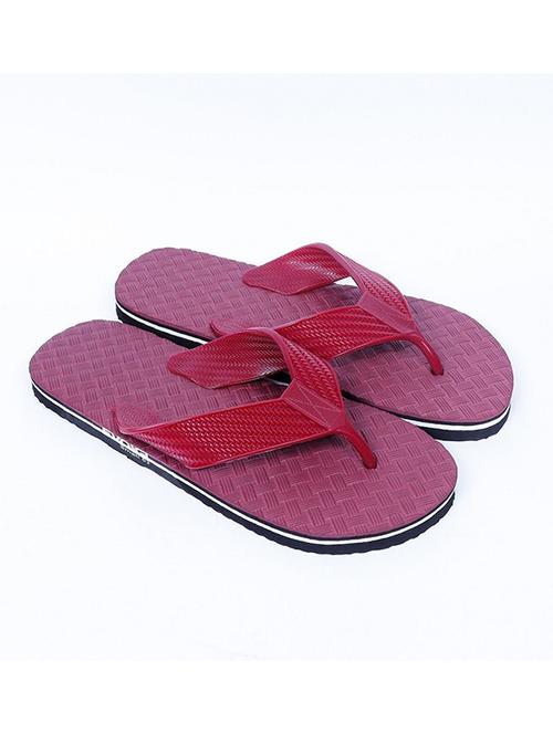 men solid toe seperator slipper - 22353474 - Very Small Image - 1
