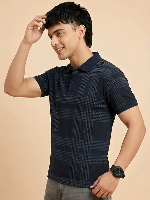 men printed short sleeve regular fit polo t-shirt - 22432766 - Very Small Image - 1