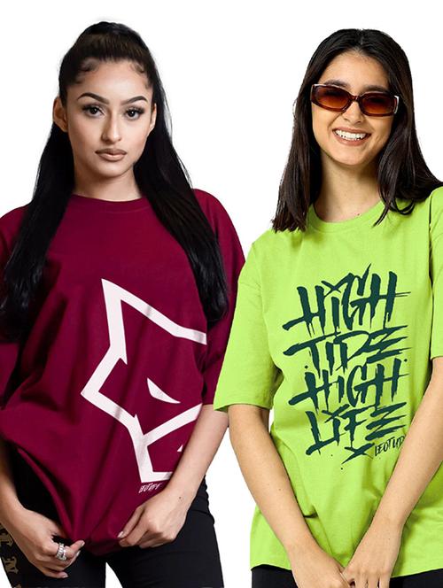 women pack of 2 short sleeve t-shirt - 22455397 - Very Small Image - 1