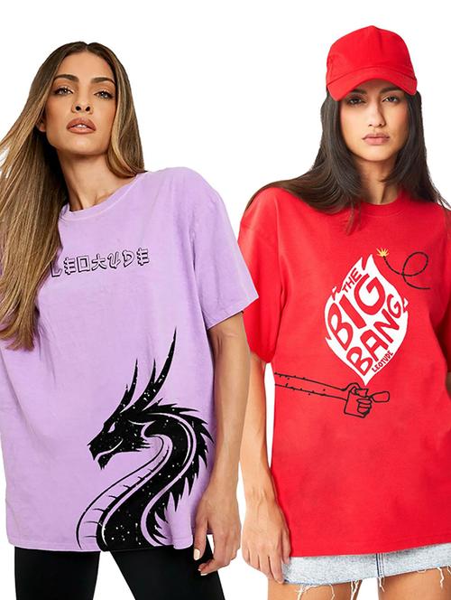 women pack of 2 short sleeve t-shirt - 22455458 - Very Small Image - 1