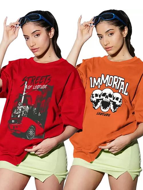 women pack of 2 short sleeve t-shirt - 22455508 - Very Small Image - 1