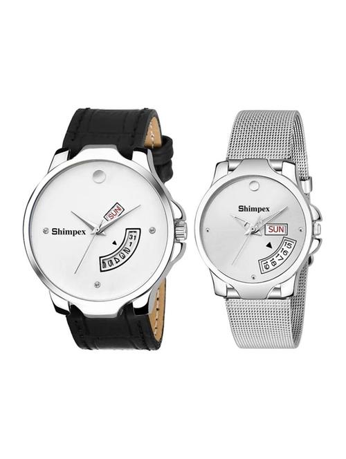 classic edge analog watch for couple - 22526284 - Very Small Image - 1