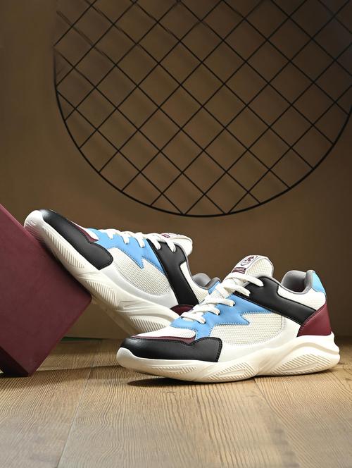 men colourblocked lace up sneaker - 22608974 - Very Small Image - 1