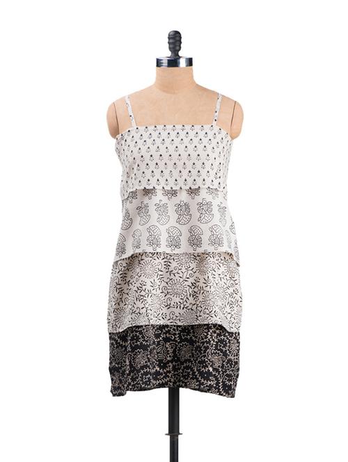 multi panelled dress - 2670 - Very Small Image - 1