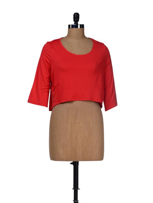 stylish cropped top - 28698 - Very Small Image - 1