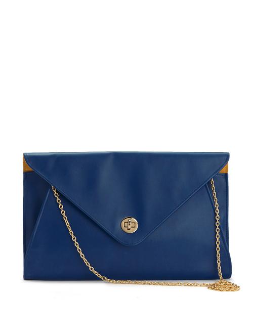 oversized blue envelope clutch - 32577 - Very Small Image - 1