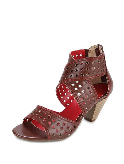 brown closed back sandal - 33927 - Very Small Image - 1