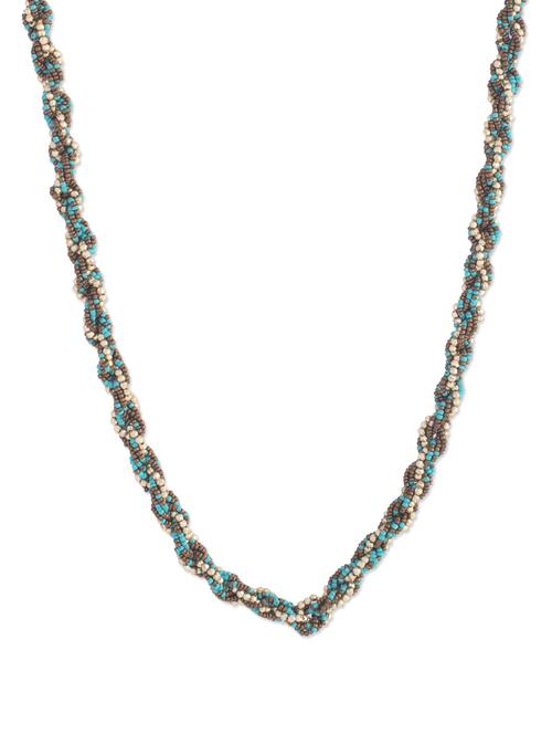 string single turquoise beaded necklace - 41314 - Very Small Image - 1