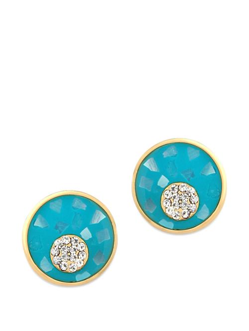 vibrant turquoise studs - 44204 - Very Small Image - 1