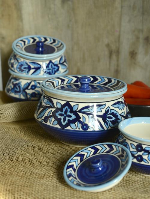 moroccan handi set with lid -set of 4 - 45131 - Very Small Image - 1