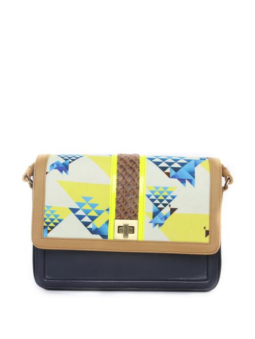 geometric pattern big sling bag - 47835 - Very Small Image - 1
