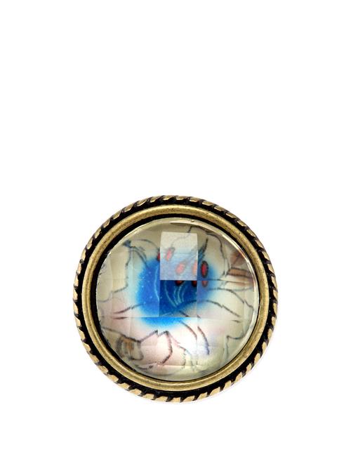 gothic flower ring - 49655 - Very Small Image - 1