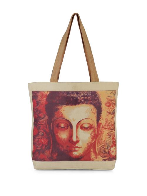 soothing buddha canvas bag - 50824 - Very Small Image - 1