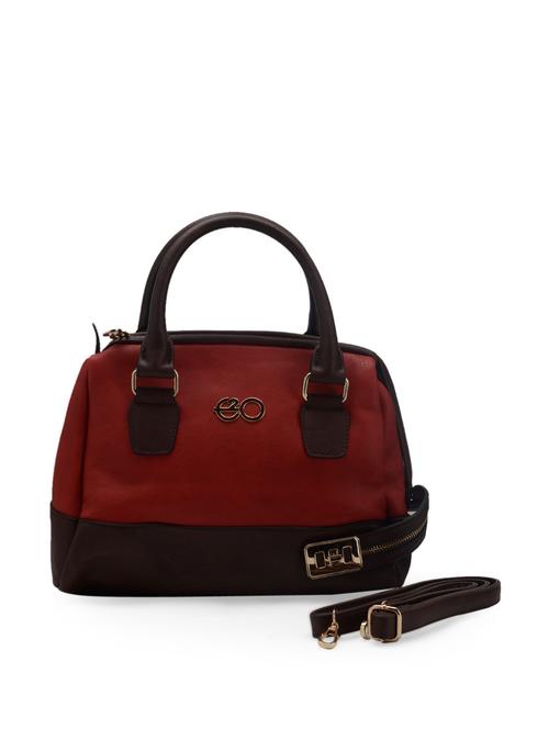 Chic Red Satchel  - 52396 - Very Small Image - 1