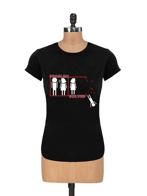 problem solved once again black tee - 53756 - Very Small Image - 1