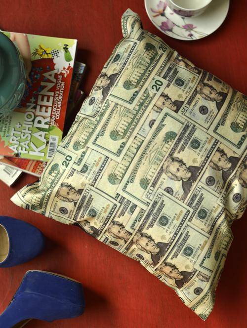 Stylish Money Honey Cushion Cover - 55298 - Very Small Image - 1