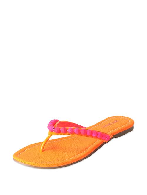 Colour Blocked Neon Flats - 55315 - Very Small Image - 1