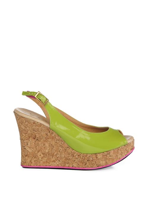 stylish green heels - 60422 - Very Small Image - 1