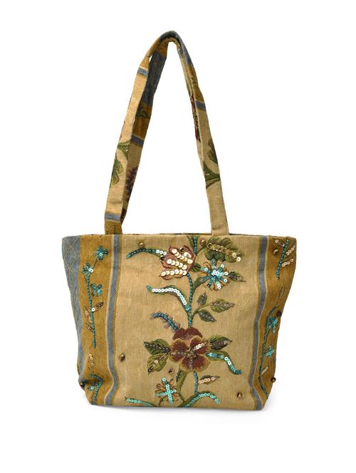 beads and sequins shoulder bag - 61839 - Very Small Image - 1