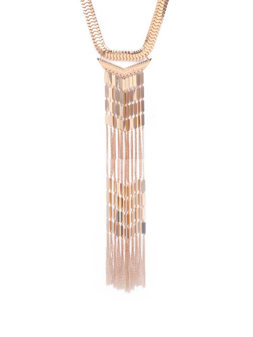 golden statement necklace - 62105 - Very Small Image - 1