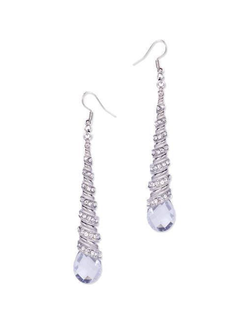 chic silver danglers - 62111 - Very Small Image - 1