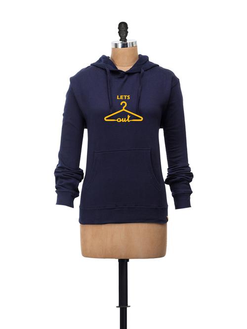 women's front print sweatshirt - 62496 - Very Small Image - 1