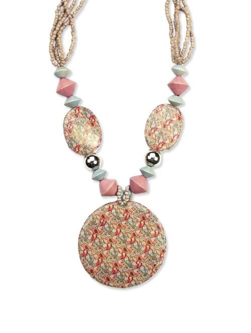 pink panache neckpiece - 68489 - Very Small Image - 1