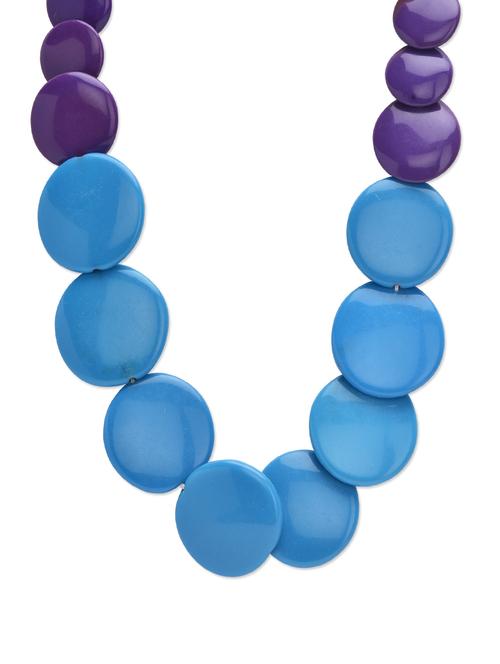 multi stone necklace - 69370 - Very Small Image - 1