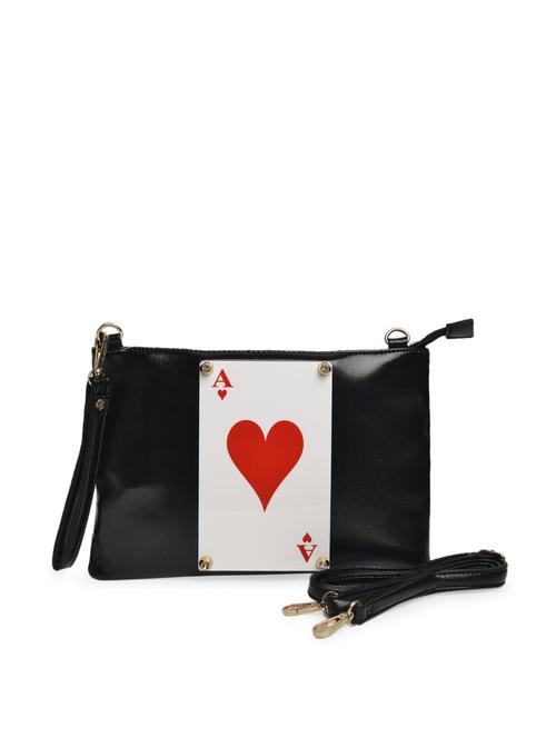 black ace of hearts clutch - 71885 - Very Small Image - 1
