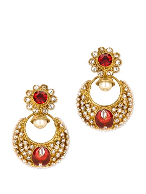 traditional dangler earrings - 74881 - Very Small Image - 1