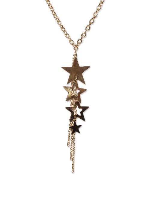 3 star golden necklace - 74963 - Very Small Image - 1