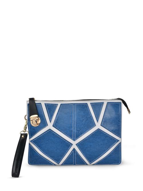 blue faux leather sling bag - 848018 - Very Small Image - 1