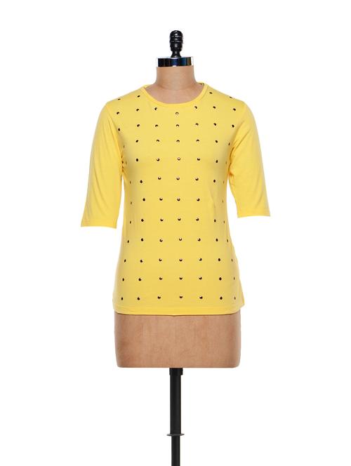 rivetted yellow top - 84907 - Very Small Image - 1
