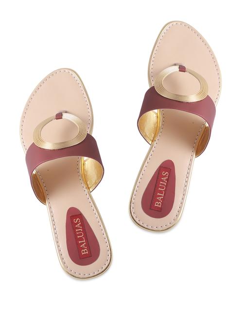 casual maroon slip ons - 849170 - Very Small Image - 1