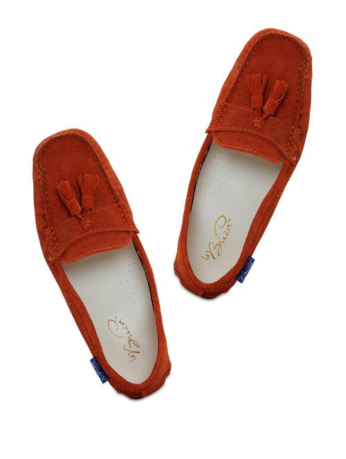 Rust Loafers with Fringes - 850877 - Very Small Image - 1