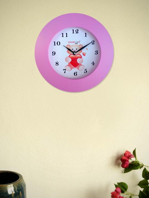 Teddy Love Clock - 851450 - Very Small Image - 1