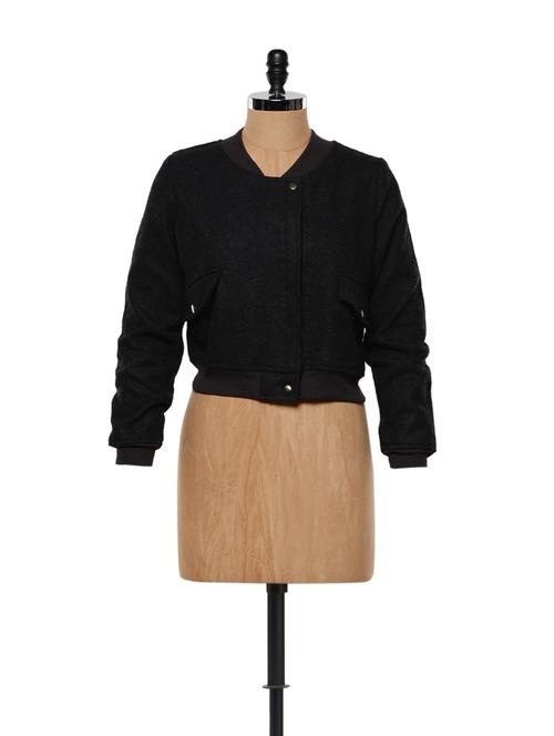 black crop jacket - 851702 - Very Small Image - 1