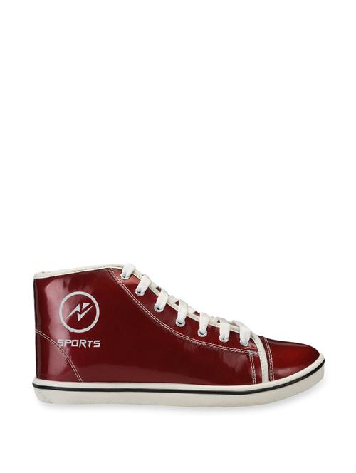 Trendy Maroon Shoes - 856203 - Very Small Image - 1