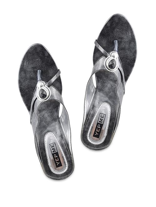 Grey Wedge Heels - 856293 - Very Small Image - 1