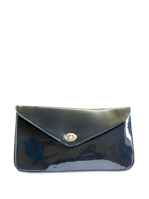 glossy black clutch - 859295 - Very Small Image - 1