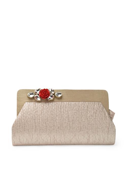 silver  embellished clutch - 860721 - Very Small Image - 1