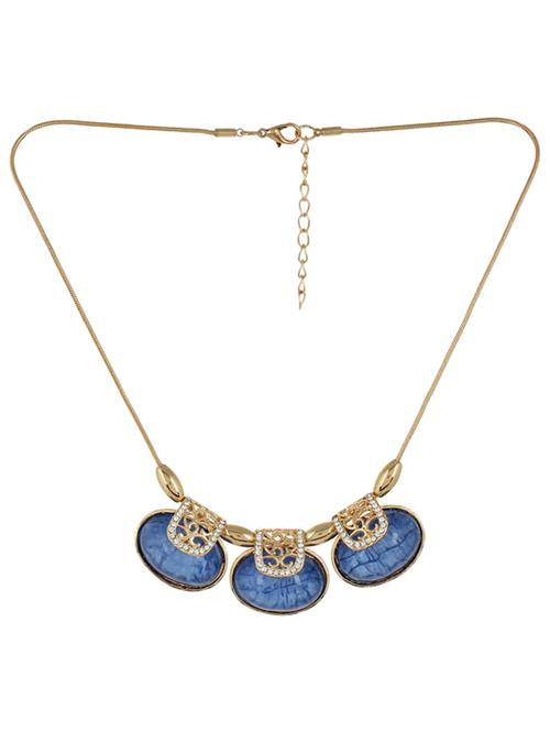 blue gemstone charm necklace - 861277 - Very Small Image - 1