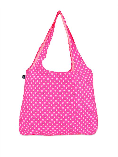 pink and white star print tote bag - 862540 - Very Small Image - 1
