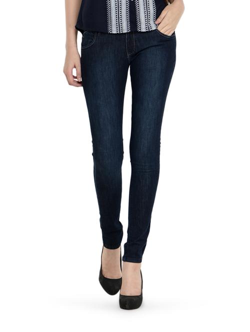 Blue Fitted Jeans - 864134 - Very Small Image - 1