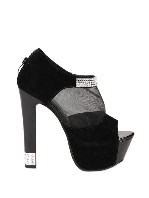 gorgeous peep toes with ultra high heels with mesh detailing - 886362 - Very Small Image - 1