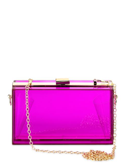 Purple Acrylic Clutch - 886372 - Very Small Image - 1