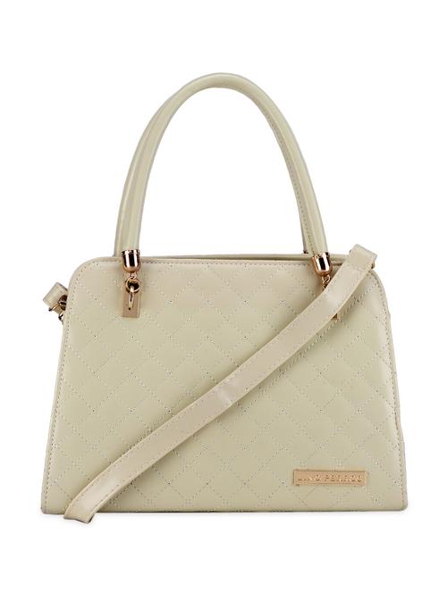 white leatherette handbag - 886415 - Very Small Image - 1