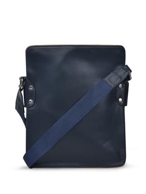 blue leatherette sling bag - 888204 - Very Small Image - 1